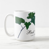 Klassischer Grüner Englischer Efeu grüne Botanik Kaffeetasse (Links)