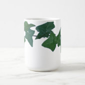 Klassischer grüner Englischer Efeu grüner botanisc Kaffeetasse (Mittel)