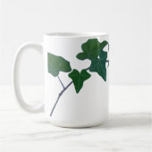 Klassischer grüner Englischer Efeu grüner botanisc Kaffeetasse (Links)