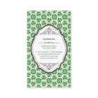 Klassischer grüner glücklicher Klee - eleganter