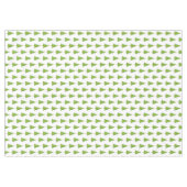 Klassischer grüner leuchtender Weihnachtsbaum-Tisc Tischdecke (Vorderseite (Horizontal))