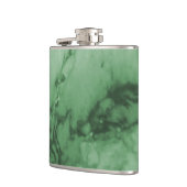 Klassischer grüner Marmorstein des Eleganz-Luxus-| Flachmann (Links)