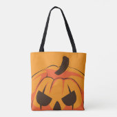 Klassischer Halloween-Kürbis Jack O Lantern Tasche (Rückseite)
