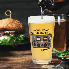 Klassischer Hammarlund SP-600 Radio Receiver Glas