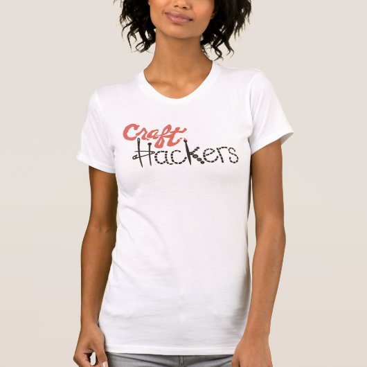 Klassischer Handwerks-Hacker-T - Shirt (Vorderseite)