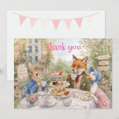 Klassischer Hase Fuchs & Ente Danke (Vorne/Hinten)