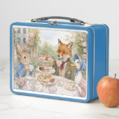 Klassischer Hase Fuchs & Ente Metall Brotdose (Beispiel)
