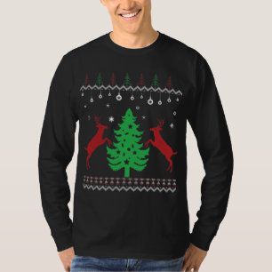 Klassischer hässlicher Weihnachtsbaum mit Dear Swe T-Shirt