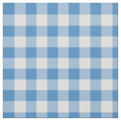 Klassischer hellblauer und weißer Gingham kariert Stoff (Muster)
