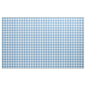 Klassischer hellblauer und weißer Gingham kariert Stoff (Yard (91,4 cm))