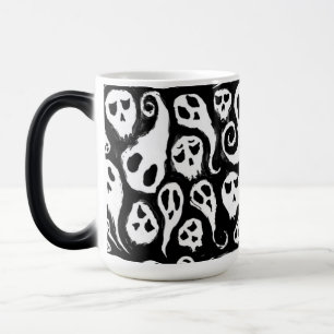 Klassischer Herbst-Kaffeebecher, Halloween-Geschen Verwandlungstasse