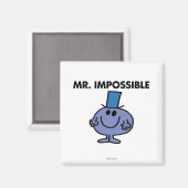 Klassischer Herr Unmöglich Magnet (Vorderseite/Rückseite)