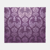 Klassischer Hintergrund: Nahtloses Vintages Design Fleecedecke (Vorderseite (Horizontal))