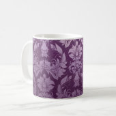 Klassischer Hintergrund: Nahtloses Vintages Design Kaffeetasse (Vorderseite Links)