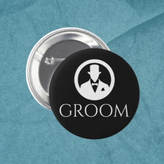 Klassischer Hochzeitsanzug-Manschettenknopf Button
