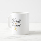 Klassischer Hochzeitsmug, 325 ml Kaffeetasse (Vorderseite Links)