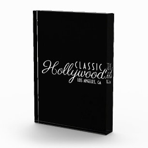 Klassischer Hollywood Fotoblock