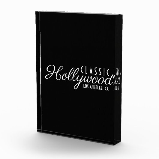 Klassischer Hollywood Fotoblock (Rechts)