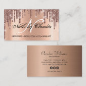 Klassischer holografischer Glitzer Visitenkarte (Vorne/Hinten)