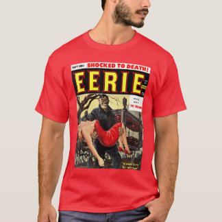 Klassischer Horror-Comic-Horror-Monster-Stil-Slash T-Shirt