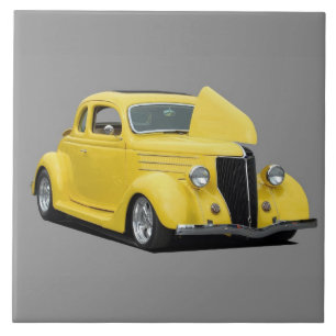 Klassischer Hot Rod Fliese