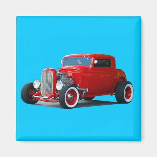 Klassischer Hot Rod Magnet (Vorne)