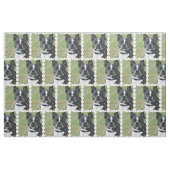 Klassischer Hund Bostons Terrier Stoff (Fat Quarter (45,7 x 55,9 cm))
