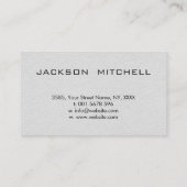 Klassischer - Hundetrainer - Trainer K9 Visitenkarte (Rückseite)