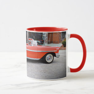 Klassischer Impala Cabrio Roter Auto-Mug-Becher Tasse