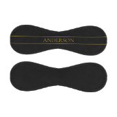 Klassischer, individuell anpassbarer Gold Text & Z Baseball (Paneele)