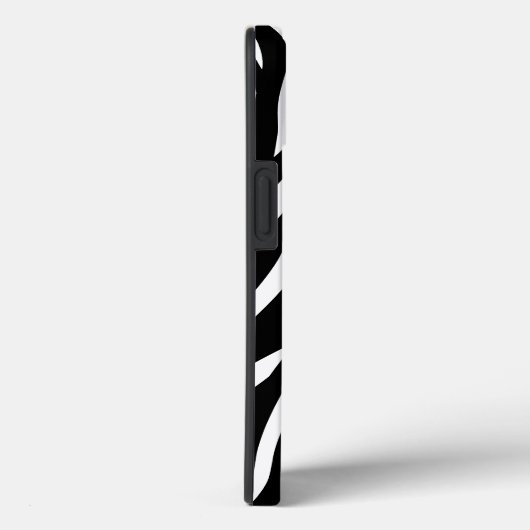 Klassischer Individuelle Name Zebra-Muster Case-Mate iPhone Hülle (Rückseite / Rechts)