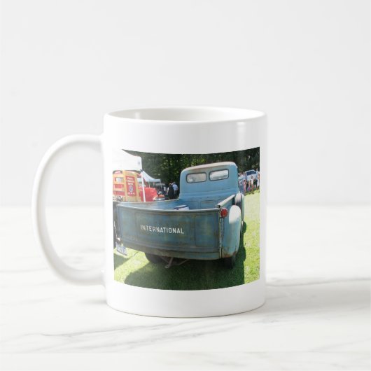 Klassischer internationaler LKW Kaffeetasse (Links)
