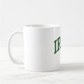 Klassischer Irischer Stolz Shamrock - St. Patrick' Kaffeetasse (Links)