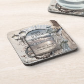 Klassischer italienischer Untersetzer (Linke Seite)