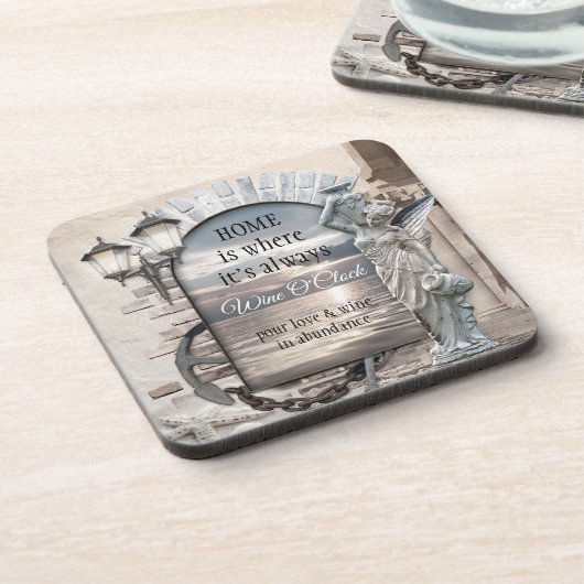 Klassischer italienischer Untersetzer (Linke Seite)