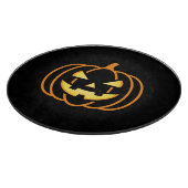 Klassischer Jack-O'-Lantern Halloween Schneidebrett (Ecke)