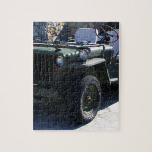 Klassischer Jeep von Willy's. Puzzle