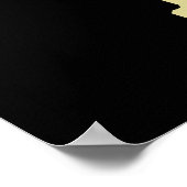 Klassischer Jet Ski Skier Poster (Ecke)