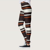 Klassischer Kaffee Brown Leggings (Links)