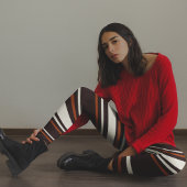 Klassischer Kaffee Brown Leggings