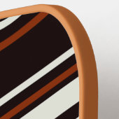 Klassischer Kaffee Brown Pickleball Schläger (Linke Seite)