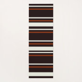 Klassischer Kaffee Brown Yogamatte (Rückseite)