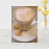 Klassischer Kaffee-Cup in Trujillo Karte (Gelbe Blume)