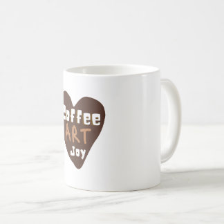 Klassischer Kaffee-Kunst-Herzbecher Kaffeetasse