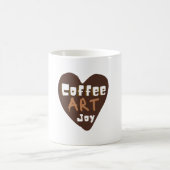 Klassischer Kaffee-Kunst-Herzbecher Kaffeetasse (Mittel)