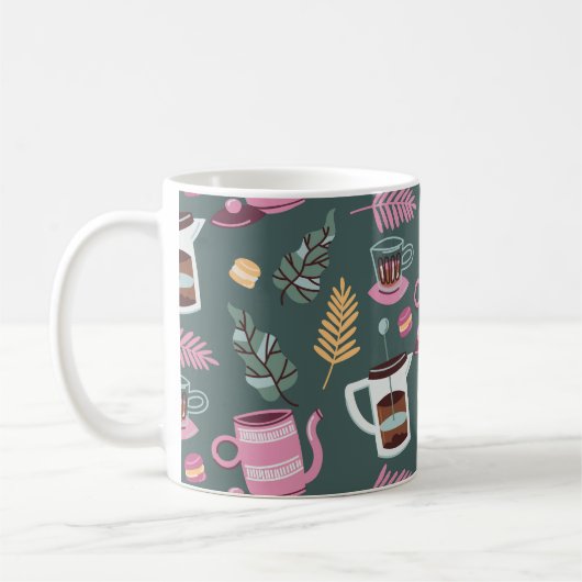 Klassischer Kaffeebecher Kaffeetasse (Links)