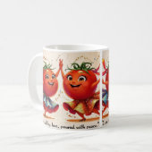 Klassischer Kaffeebecher Kaffeetasse (Vorderseite Links)