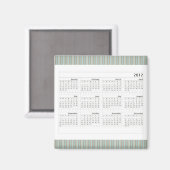 Klassischer Kalender 2012 Magnet (Vorderseite/Rückseite)