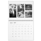 Klassischer Kalender der 50er Jahre 2020 (Mär 2027)