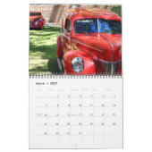Klassischer Kalender der Auto-2019 (Mär 2027)